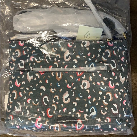 Fossil Fiona EW Crossbody Green Multi Bag - Picture 5 of 10